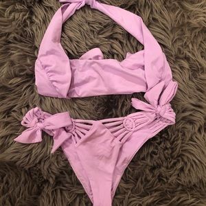 Lavender St Tropez Frankie’s Bikini Set